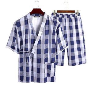 NEW Blue Check Pajama Set
